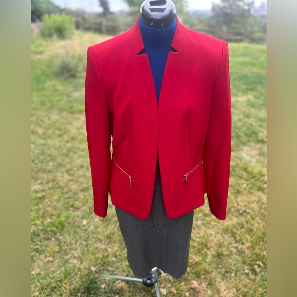 Black Label Red Blazer